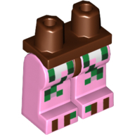 Lego nohy, světle růžová (6112895)